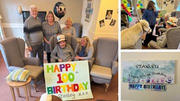 Centurion Stanley Celebrates 100th Birthday at Local Care Home
